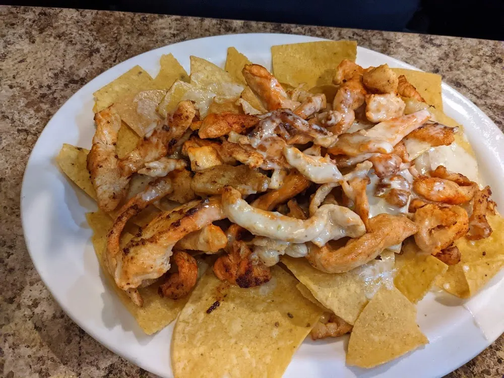 Chicken Fajita Nachos Plain