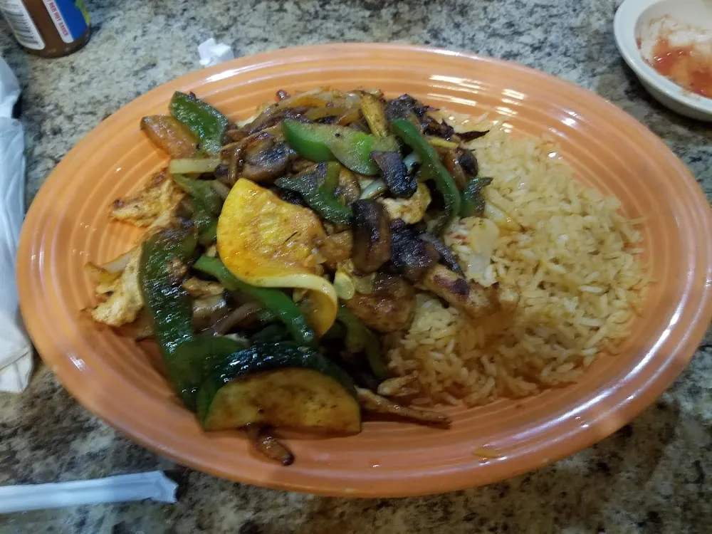 Grilled Vegetables and Rice